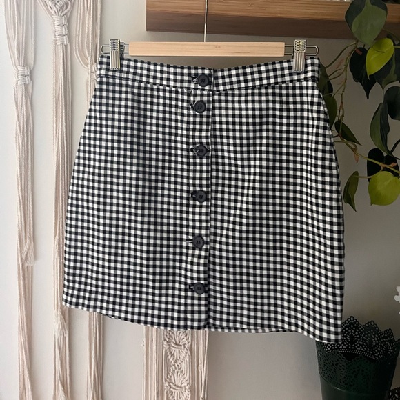 Gingham skirt - Picture 1 of 5